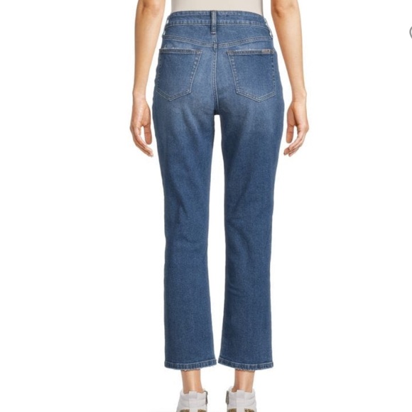 Joe’s Jeans NWT $159 High Rise Kenina Wide Leg Crop Flawless Jeans 28 - Picture 3 of 11